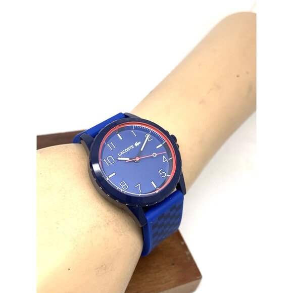 Lacoste Unisex Watch 2020148 Rider Quartz Orange Blue Dial Rubber Band 36mm main image 7
